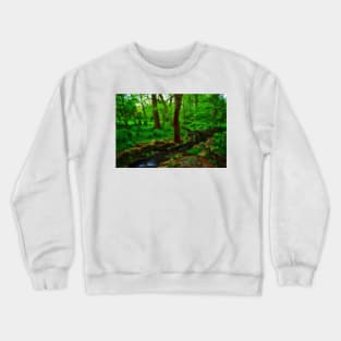 Woodland Stream Crewneck Sweatshirt